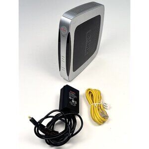 2WIRE Gateway 4-Port Wireless Router Modem 270HG w/ Power Supply Cables EUC